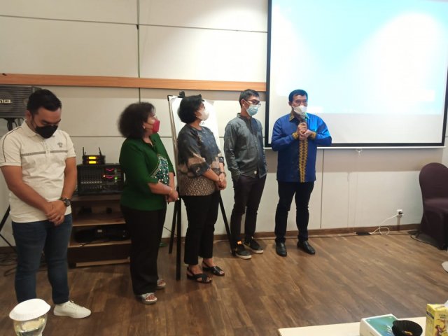 Pemaparan Pencapaian Panitia Pengadaan Rumah Dinas Ketua BPMK